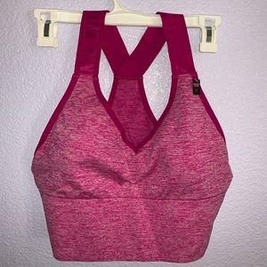 PINK sports bra/top size L
